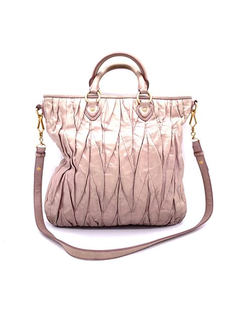 borsa shopper miu miu